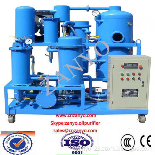 China New T type Single stage vacuum transformer oil purifier machine